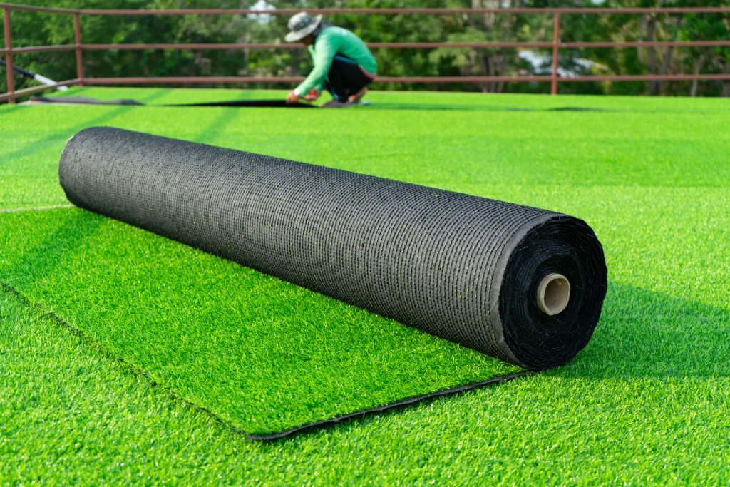 artificial synthetic lawn turf xeriscape denver co
